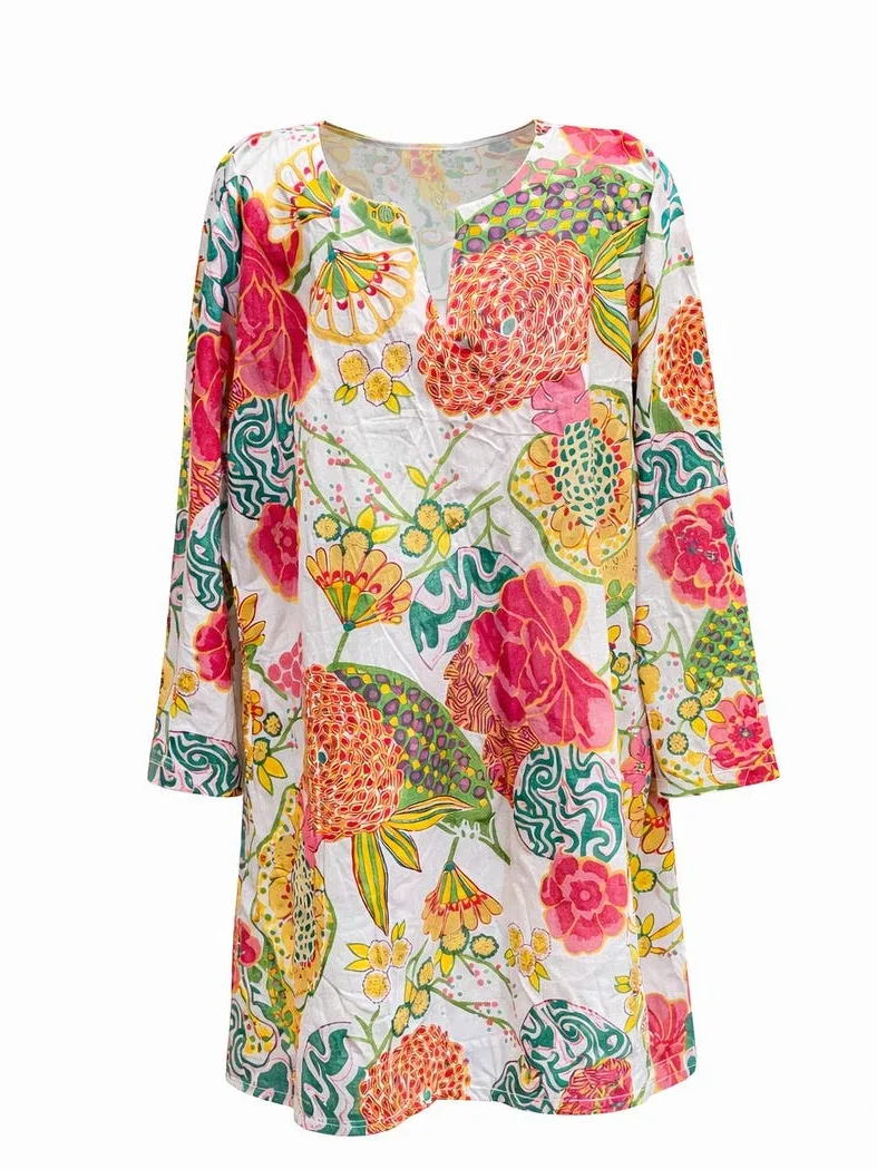 Coral Botanical Garden Tunic — photo 2