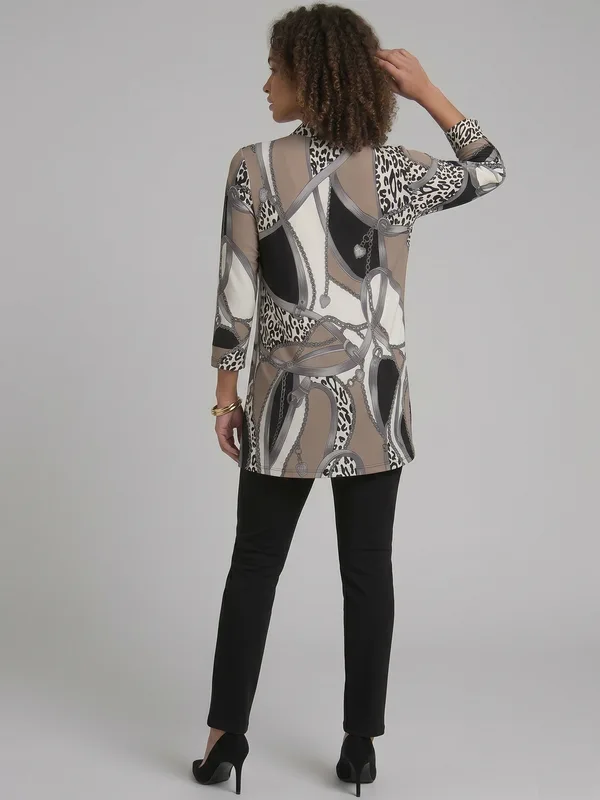 Mixed Print Chain Tunic — photo 2