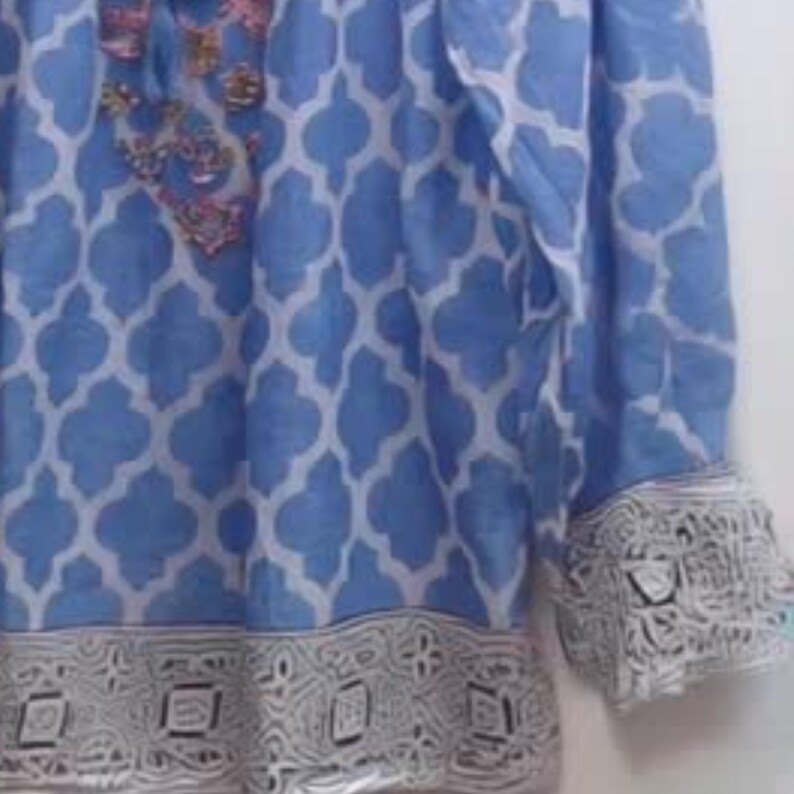 Embroidered Dolma Cotton Boho Blouse — photo 7