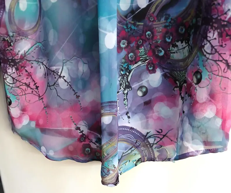 Elegant Petite Blouse, Designed By My Italian Designer In Outstanding Soft Mauve Colors. — photo 4