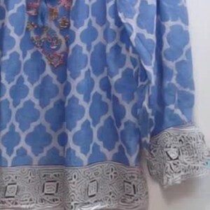 Embroidered Dolma Cotton Boho Blouse — photo 11