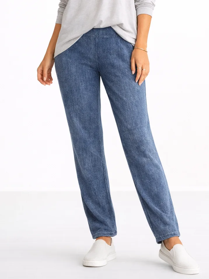Mineral Wash Cotton Stretch Legging