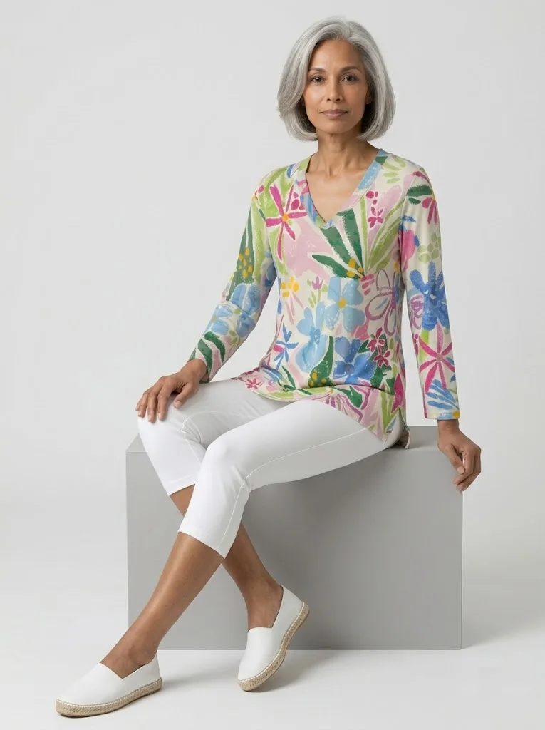 Kennedy Floral Tunic — photo 5