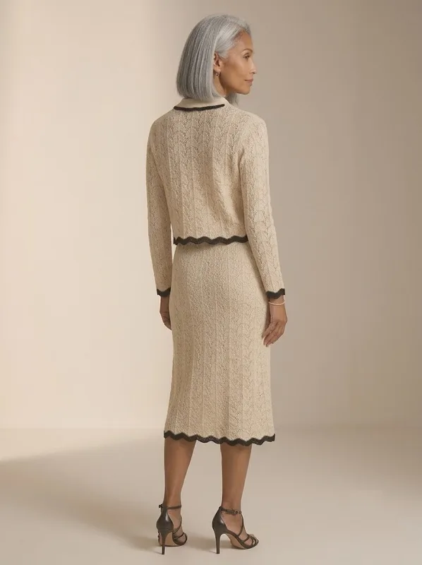 Vintage Lace Knit Set — photo 4
