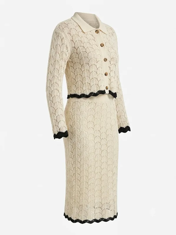 Vintage Lace Knit Set — photo 5