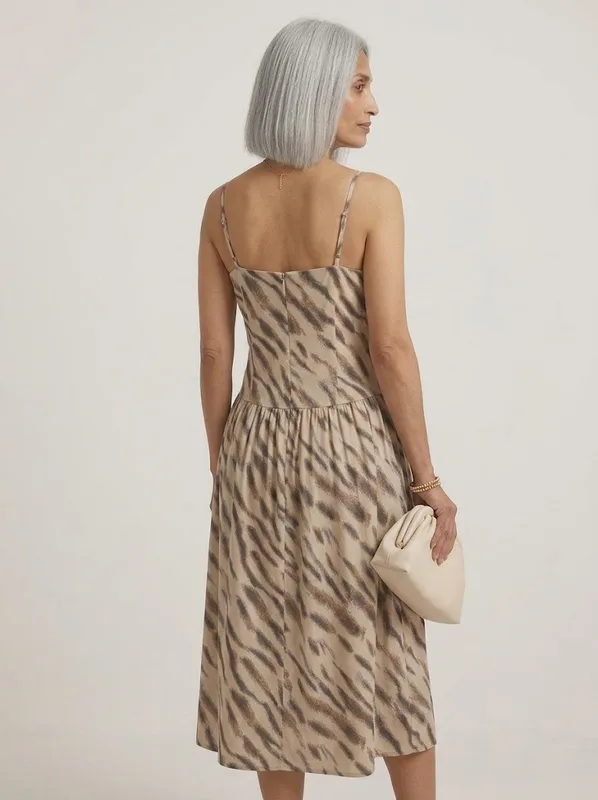 Serengeti Slip Dress — photo 3
