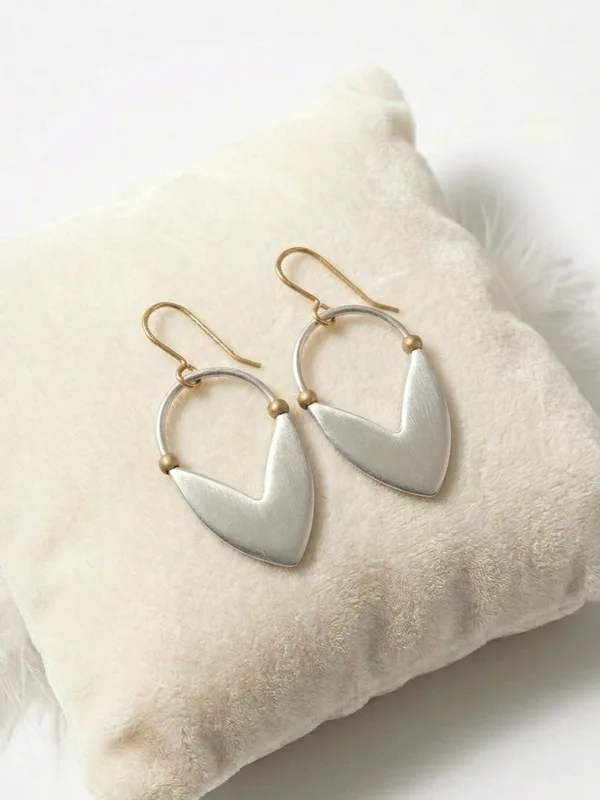 Marjorie Baer Arrow Drop Earrings