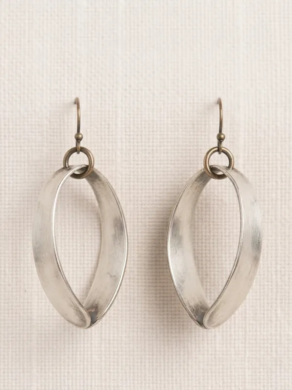 Marjorie Baer Open Marquise Earrings