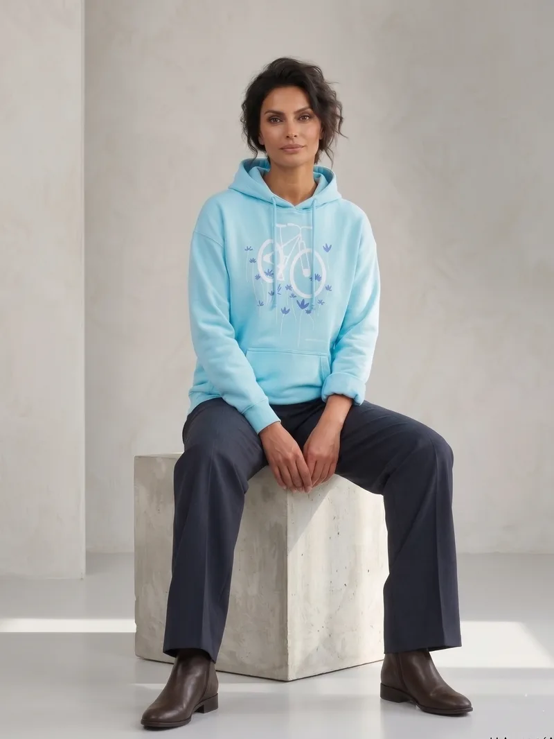 Bicycle Floral Hoodie — photo 4