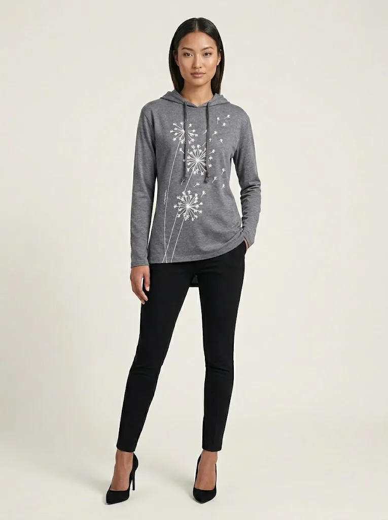 Dandelion Hooded Top