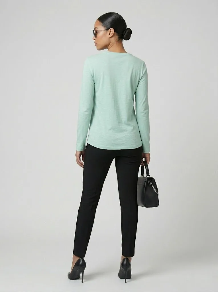 Pine Tree Long Sleeve Top — photo 2