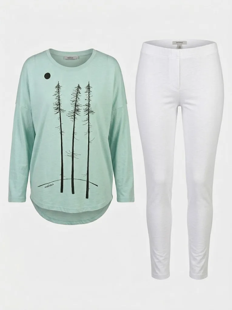 Pine Tree Long Sleeve Top — photo 3