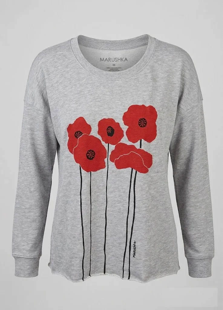 Poppy Oversized Sweatshirt — photo 3