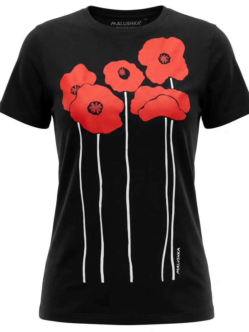 Poppy Round Neck Tee — photo 3