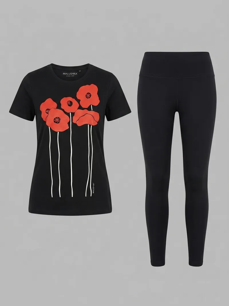 Poppy Round Neck Tee — photo 4