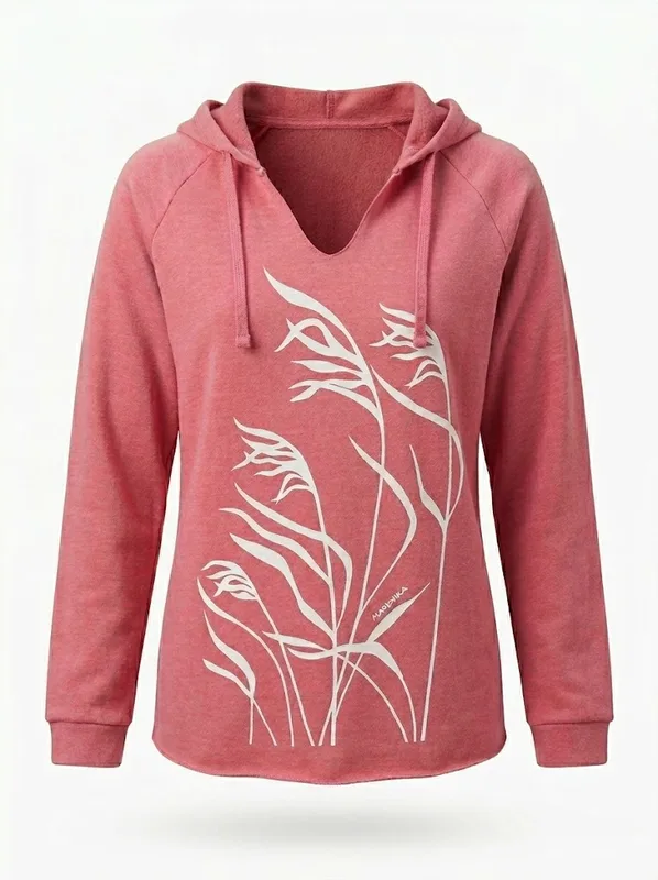 Red Seagrass Hoodie — photo 5