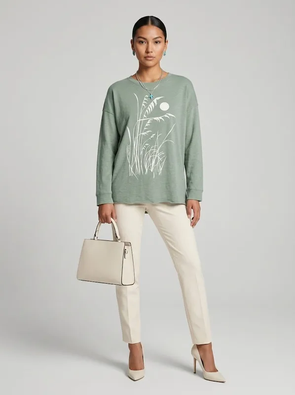 Seagrass Hoodie Tunic — photo 3