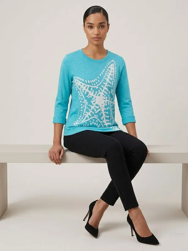 Starfish Mandala Tee — photo 2