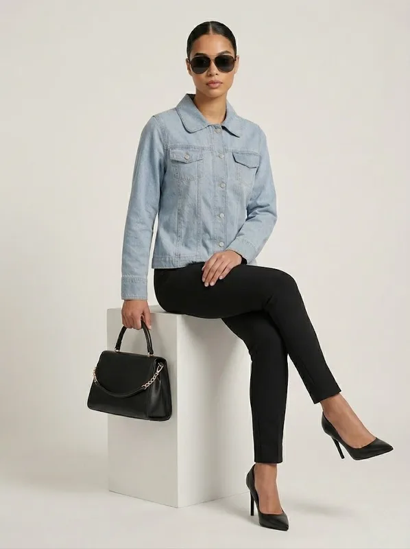 Parsley & Sage Denim Jacket — photo 2