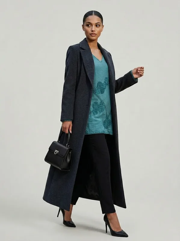 Jade Embroidered Tunic — photo 3