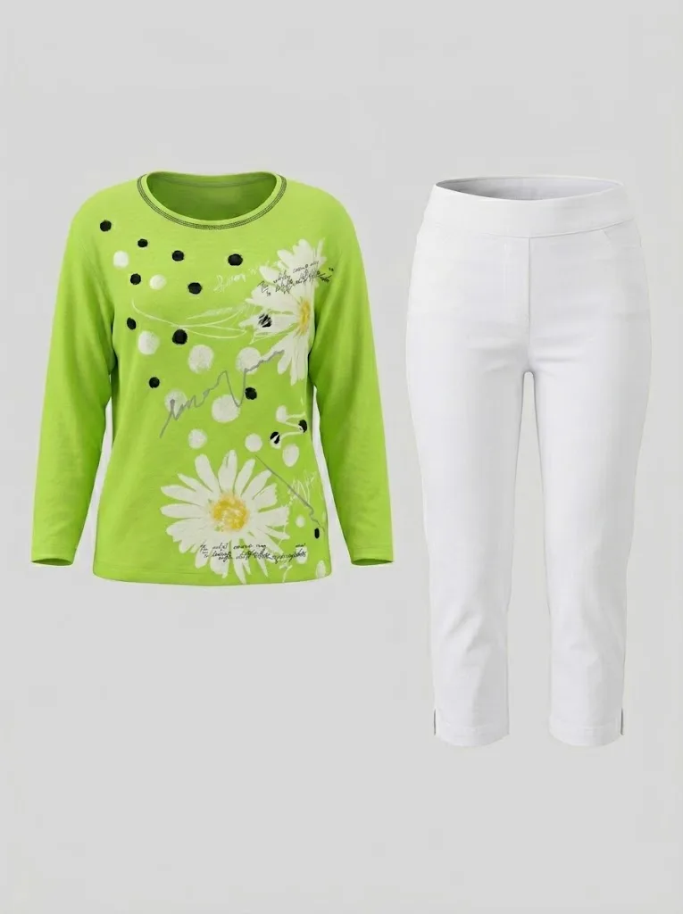 Shasta Daisy Graphic Tunic — photo 4
