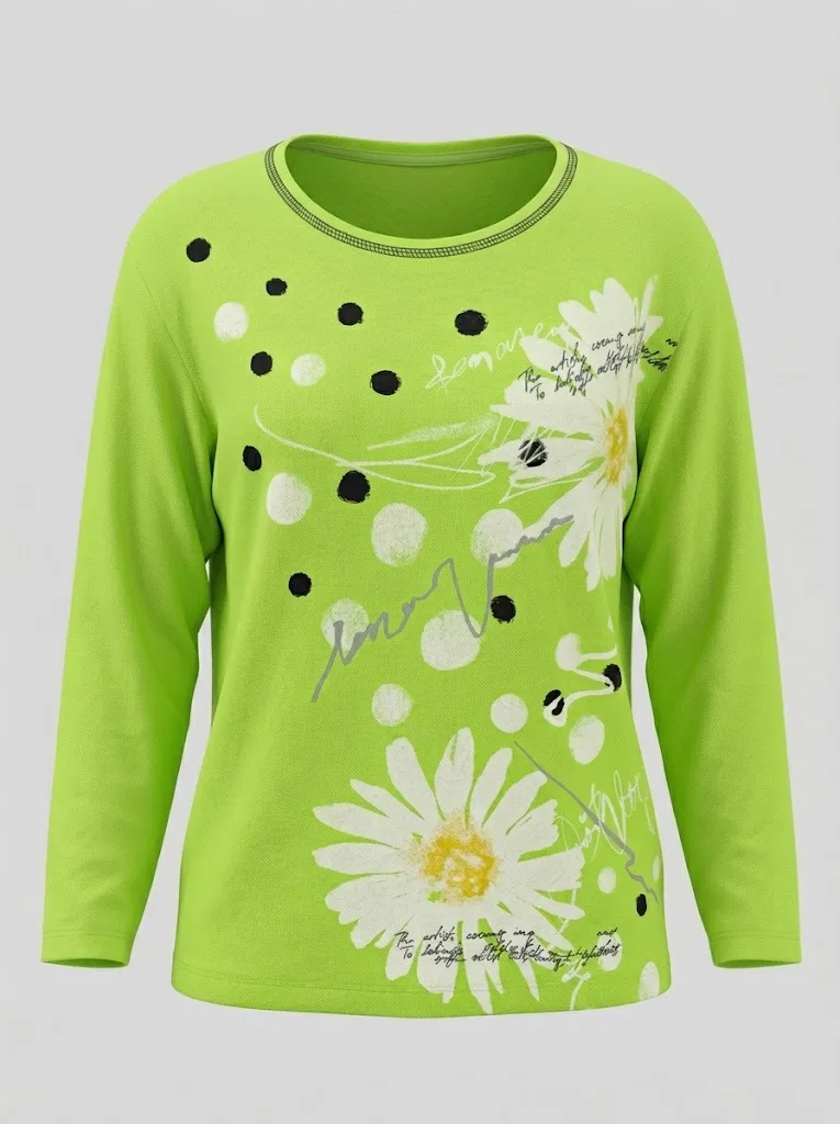 Shasta Daisy Graphic Tunic — photo 3