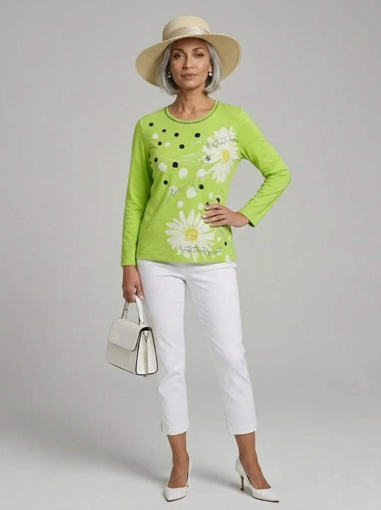 Shasta Daisy Graphic Tunic — photo 6