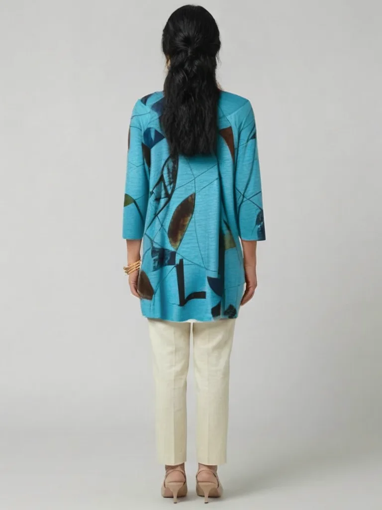 Reflections Abstract Tunic — photo 2