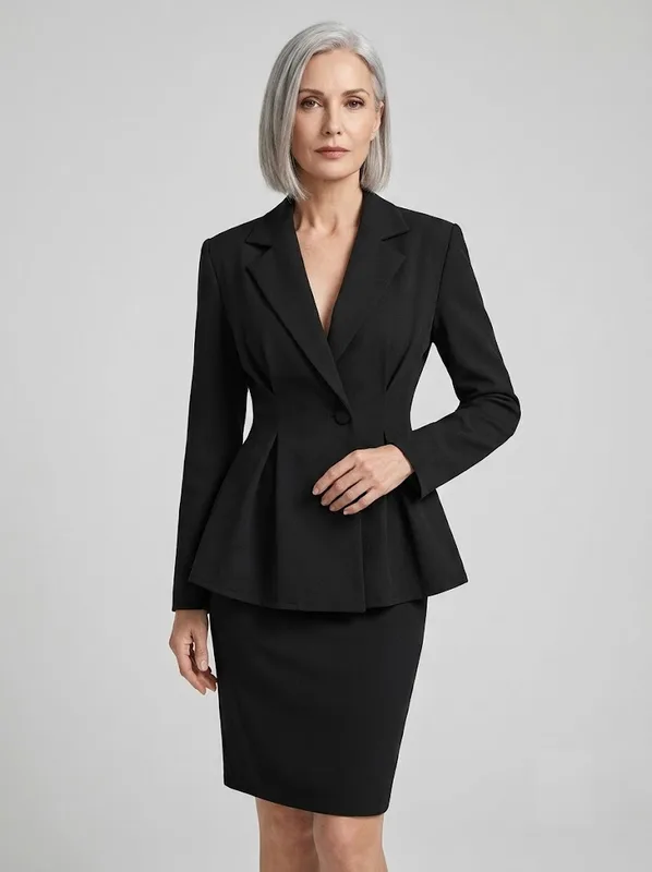 The Noir Peplum Set