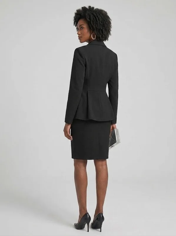The Noir Peplum Set — photo 4