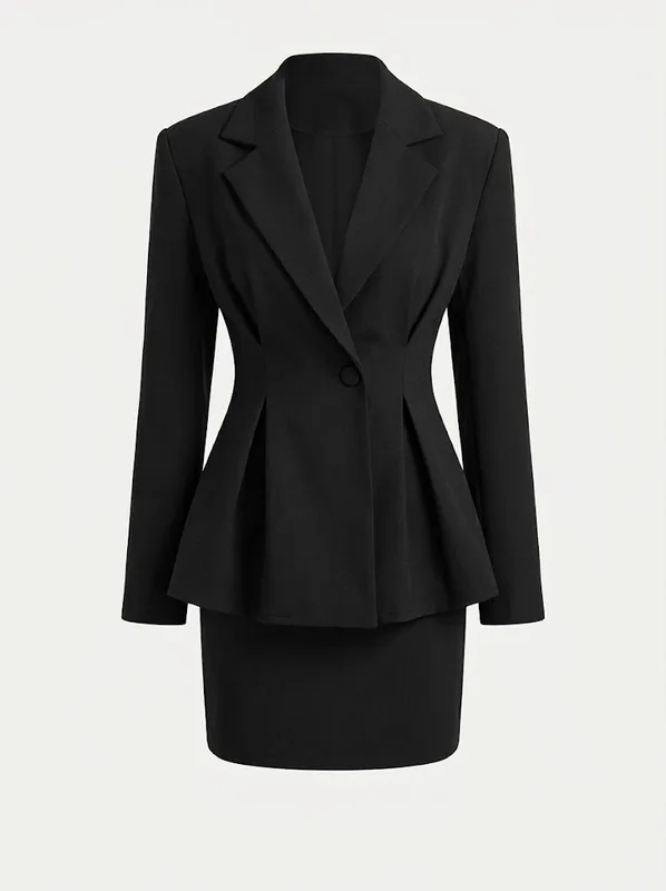The Noir Peplum Set — photo 5