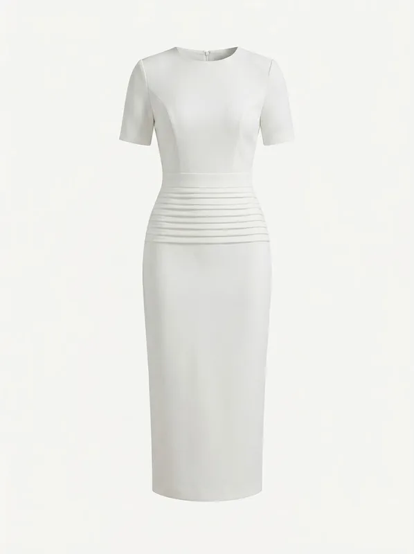The Urban Gathered Midi Dress — photo 4