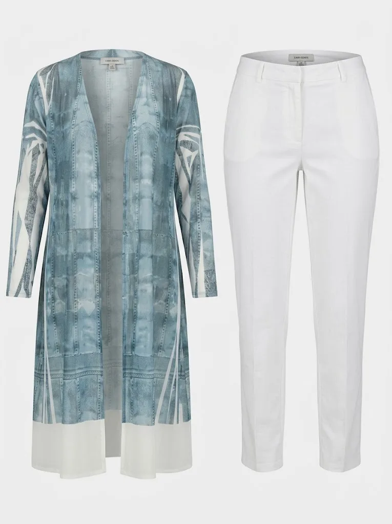 Denim Colored Duster — photo 4