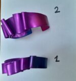 Deep purple hues aluminum bracelets. Anodized chip fade scratch resistant. Accent piece and handcrafted by Eclat - Image 2