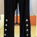 Button Down Tailored Pull On Pants | Gift for Her | Women's Dress Pants | Business Casual | Klaveli