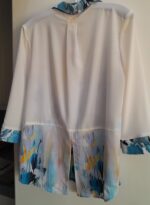 Designer blouse dual harmony style | exclusive artisan fashion created for EarthyTreasuresSC by Klaveli - Image 3