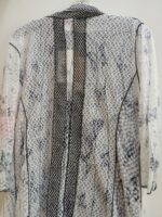 Butterfly cover up lightweight one size jacket | USA made wrinkle resistant layer travel style boutique fashion by Kamana - Image 2