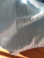 Dolma's Quinn dress in blue floral print. Flowy cool travel fave, light cotton for staying cool. - Image 5