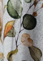 Hand Screened Floral Tunic Top: French Brushed Knit, USA Made - Image 5