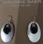 Silver necklace with black pearl accent | signed elegant keepsake versatile jewelry - Image 7