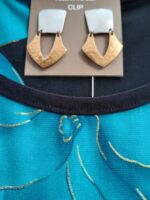 Floral Chiffon Blouse: Klaveli Boat Neck Top - Image 6