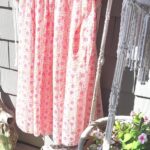 Cotton Gauze Travel Dress: Hand-Pleated Flowy Style with Pockets by Dolma