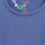 Navy Bamboo Long Sleeve Top: Eco-Friendly Travel Essential by Blue Sky - Image 4