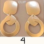 Artisan Gold Clip-On Earrings Large | Lightweight Sculptural Sustainable Design | Handmade by Marjorie Baer - Image 5