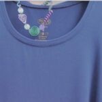 Navy Bamboo Long Sleeve Top: Eco-Friendly Travel Essential by Blue Sky - Image 3