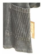 Cotton Fleece Open Cardigan: Contrast Patch Pockets, Casual Layer - Image 7