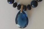 Blue Tiger's Eye Gemstone Necklace | Gift for Her | Artisan Jewelry | Carol Kent Museum Collection - Image 2
