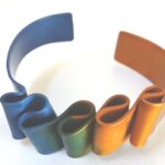 Artisan Multicolor Adjustable Bracelet | Sustainable Anodized Aluminum | Handmade California Jewelry by Eclat